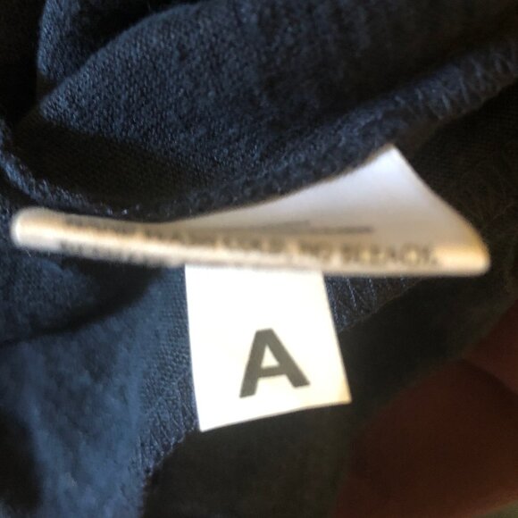 Eileen Fisher navy blue 100% linen circle skirt sz S - Picture 6 of 6